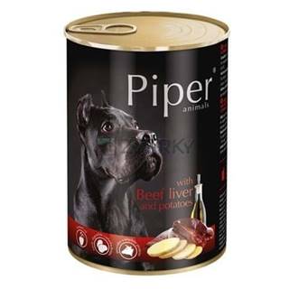 Piper Dog Konzerva Hovädzie,  pečienka a zemiaky 400g