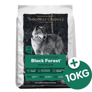 Timberwolf Originals Krmivo pre psa Black Forest 20kg + 10 Kg Grátis