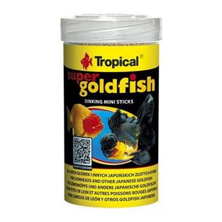TROPICAL  Super Goldfish Mini Sticks 100ml/60g krmivo pre závojnatky značky TROPICAL