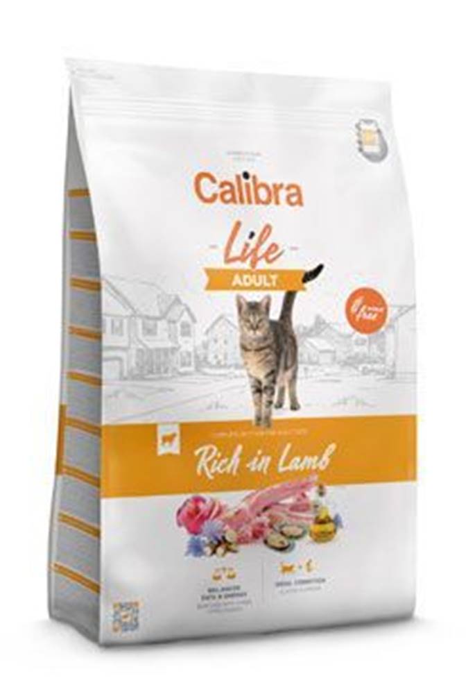 Calibra  Cat Life Adult Lamb 6kg značky Calibra