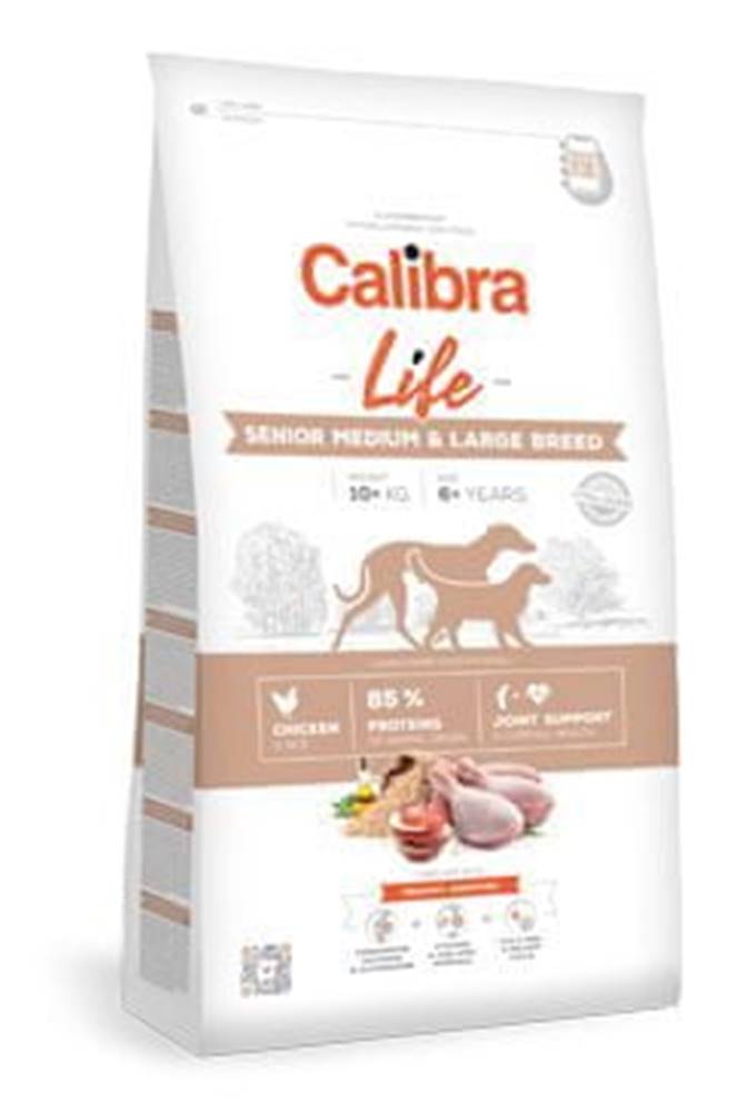 Calibra  Dog Life Senior Medium & Large Chicken 12kg značky Calibra