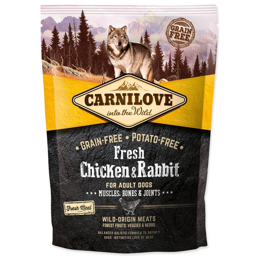Carnilove  Fresh Chicken & Rabbit Muscles,  Bones & Joints for Adult dogs značky Carnilove