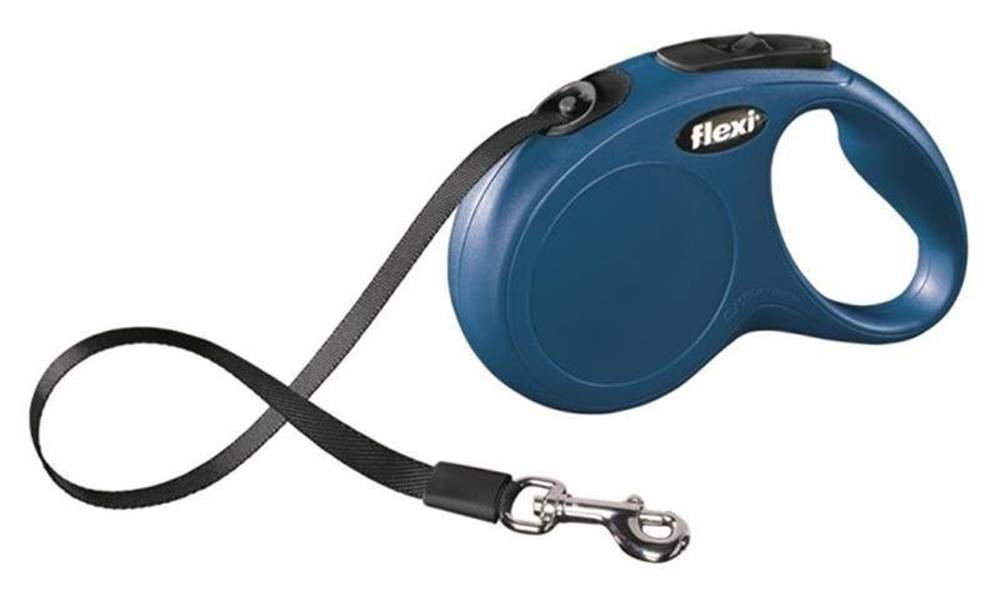 Flexi  Vodítko  Classic NEW páska S 5 m modré (do 15 kg) značky Flexi
