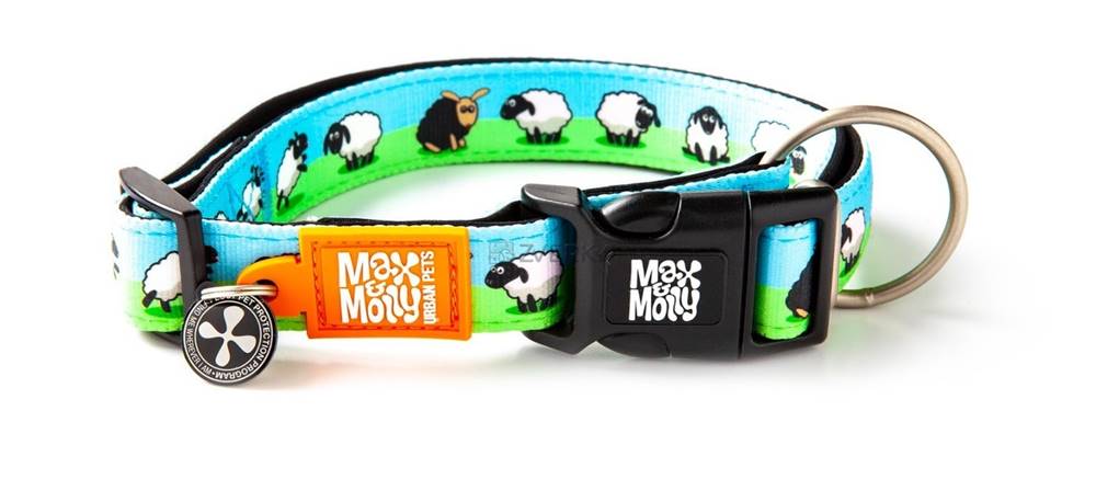 MAX MOLLY  Dog Obojok Smart ID Black Sheep XS značky MAX MOLLY