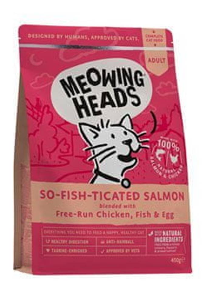 Meowing Heads  So-fish-ticated Salmon 450g značky Meowing Heads