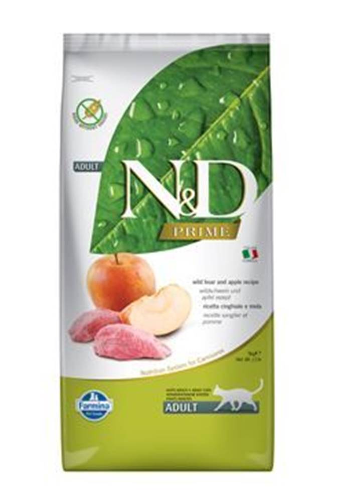 N&D  N & D PRIME CAT Adult Boar & Apple 5kg značky N&D