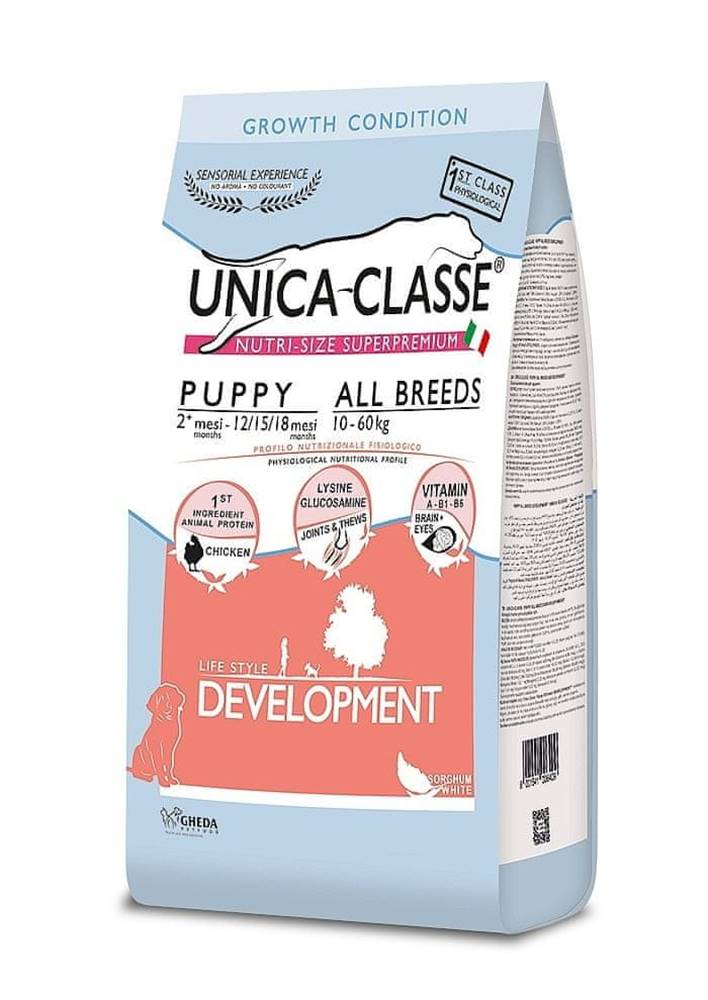  UNICA CLASSE Development Puppy All Breeds Chicken 12 kg