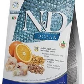 N&D  N & D OCEAN CAT Adult Herring,  Pumpkin & Orange 300g značky N&D