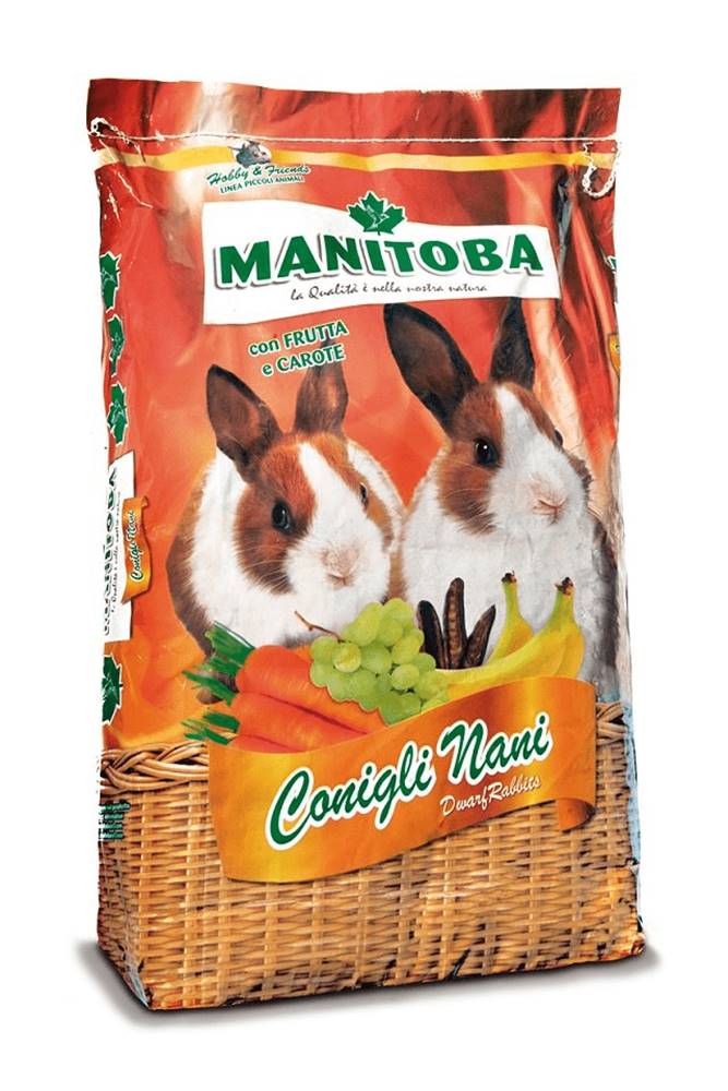 Manitoba  Krmivo pre králiky Coniglietto 15kg značky Manitoba