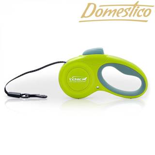 Domestico  Samonavíjacie vodítko Easy Lock 3m / 12kg,  zelené značky Domestico