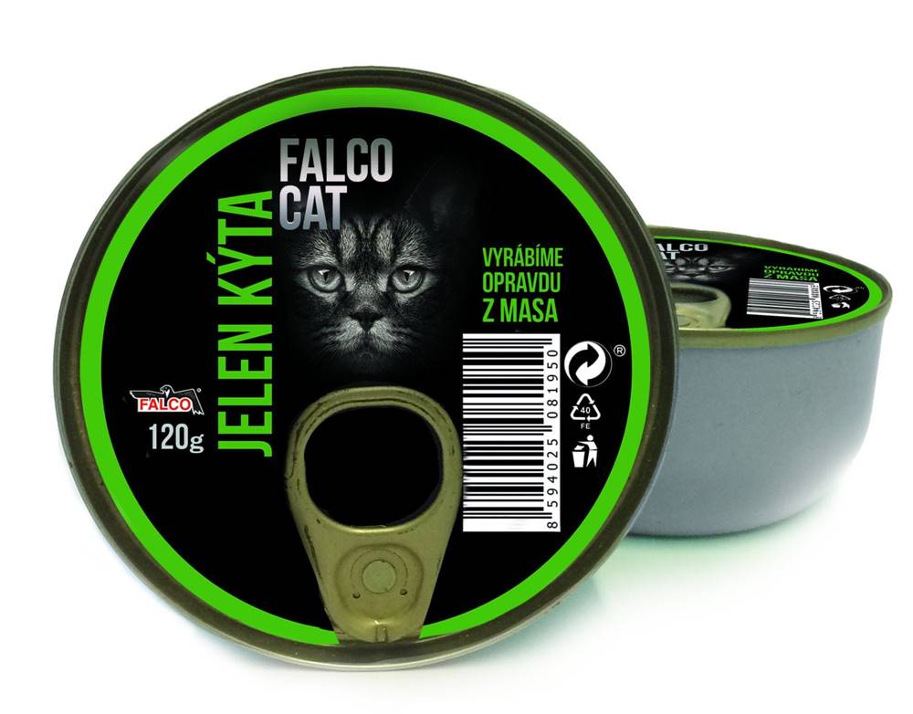 FALCO  Cat jelenie stehno 8x120g značky FALCO