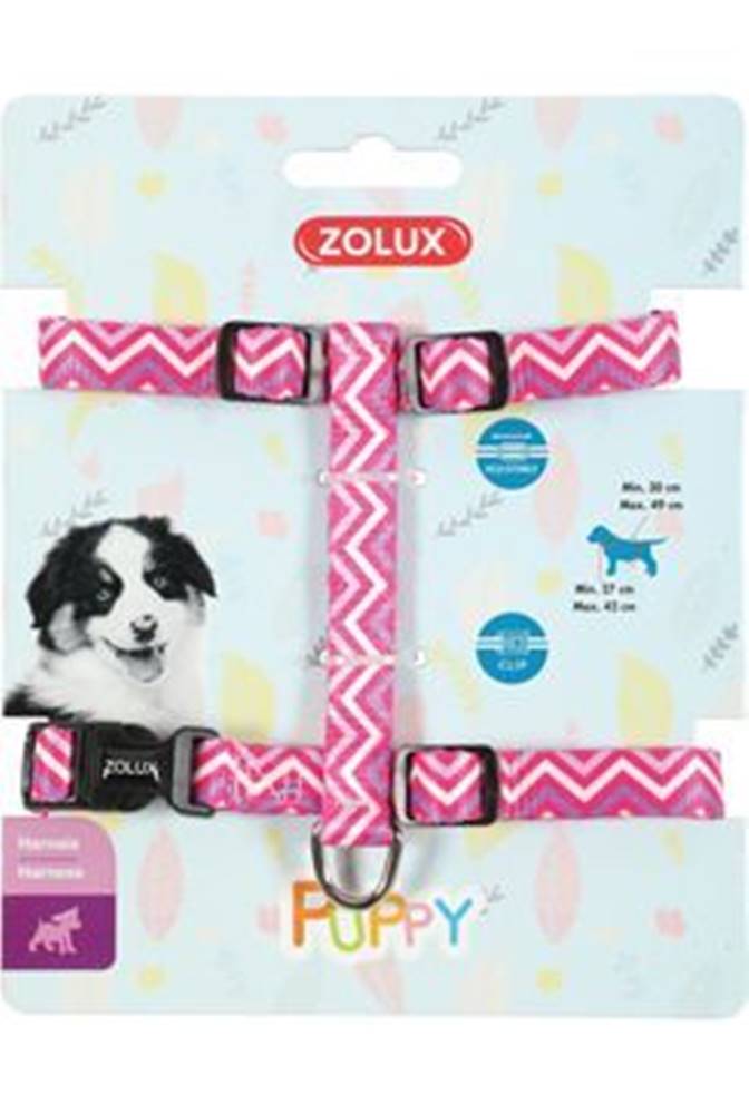 Zolux  Postroj pes šteňa PIXIE nastaviteľný ružový 13mm značky Zolux