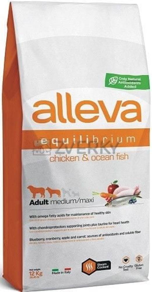 Alleva  Granule pre psa SP EQUILIBRIUM dog chicken & ocean fish adult all breed 12 kg značky Alleva