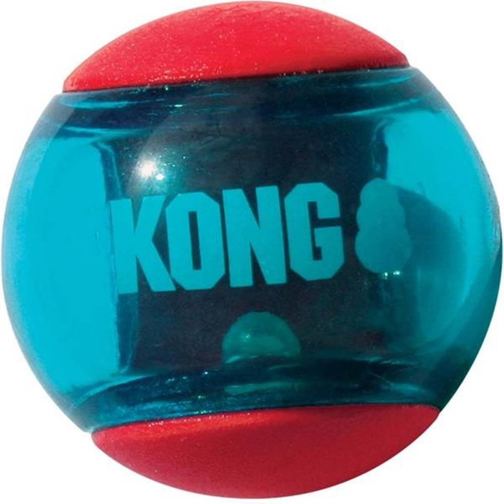 KONG  Hračka guma Squeezz Action loptu 3ks M značky KONG