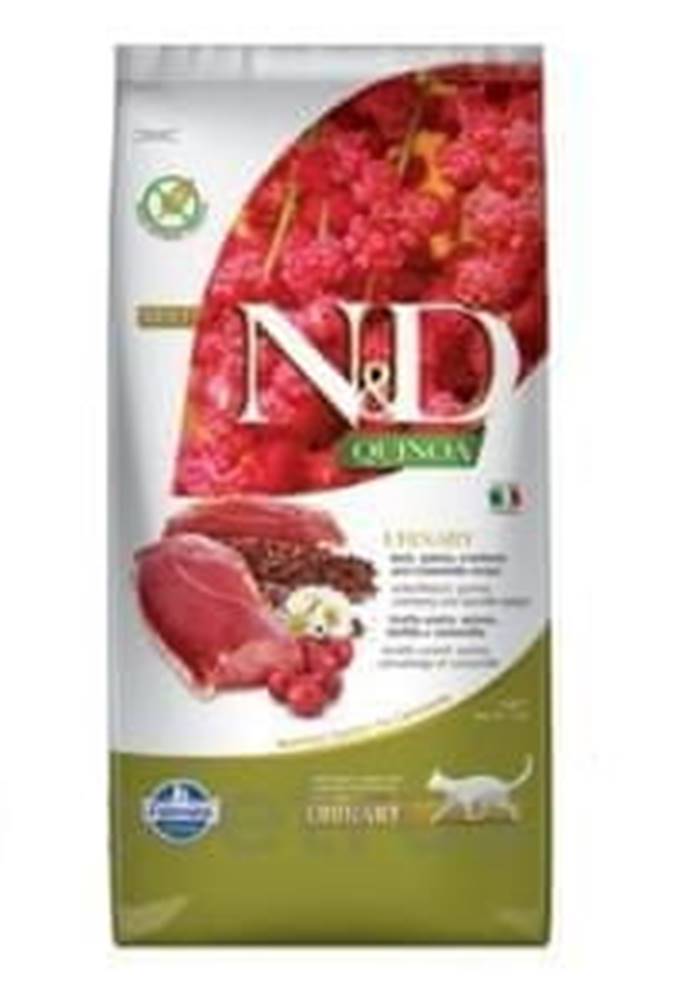 N&D  Quinoa CAT Urinary Duck & Cranberry 5 kg značky N&D