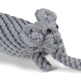 RECORD Bavlnená hračka pre psa uzol slon