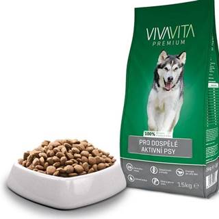 vivavita  Granuly pre aktívne psy 15kg značky vivavita