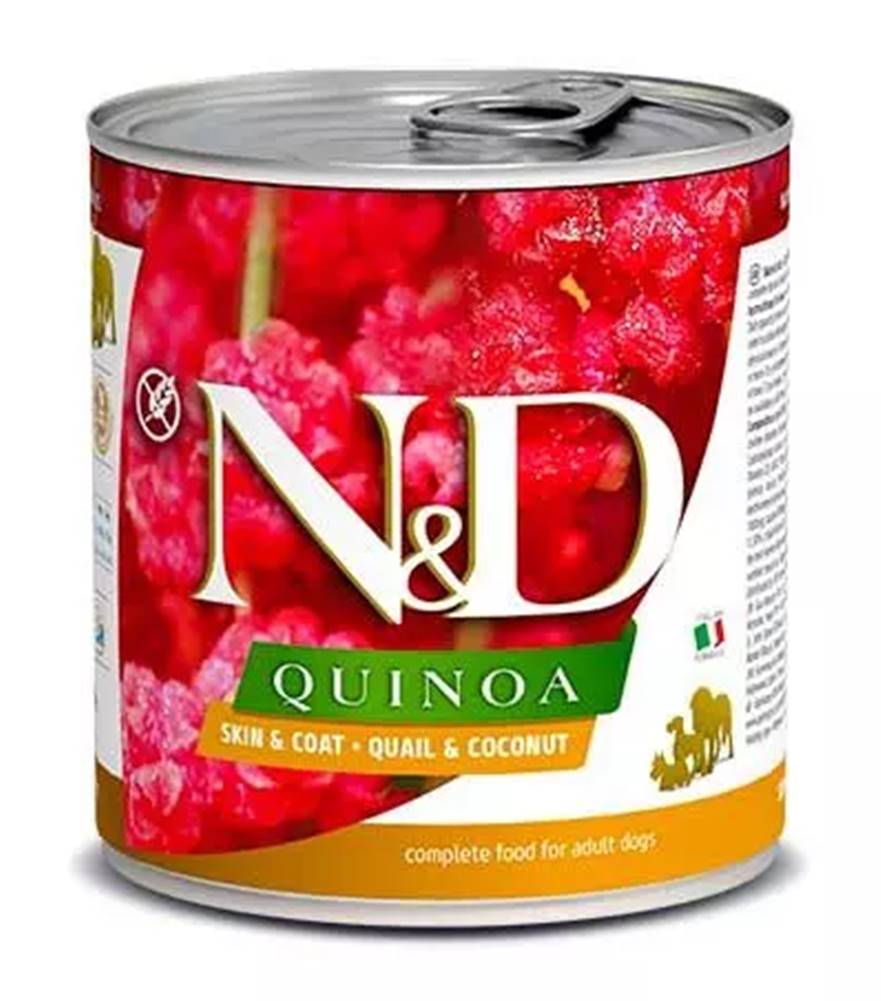 Farmina  N&D dog QUINOA quail & coconut konzerva 285g značky Farmina