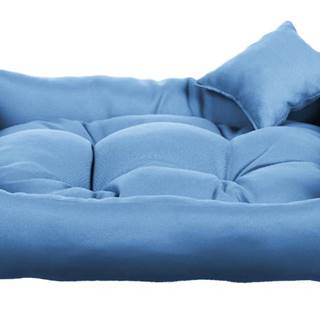 Palkar BOHO obdĺžnikový pelech pre psa,  svetlo modrý - 65 cm x 55 cm