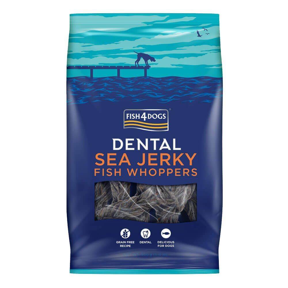 Fish4Dogs  Dentálne maškrty pre psov morská ryba 500 g značky Fish4Dogs