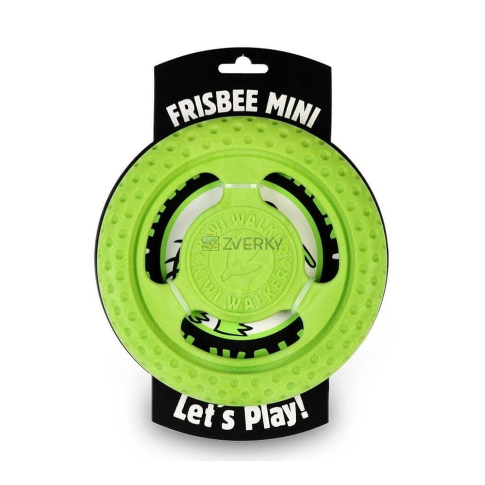 KIWI WALKER  Dog Hračka Mini Frisbee 16cm Zelená značky KIWI WALKER