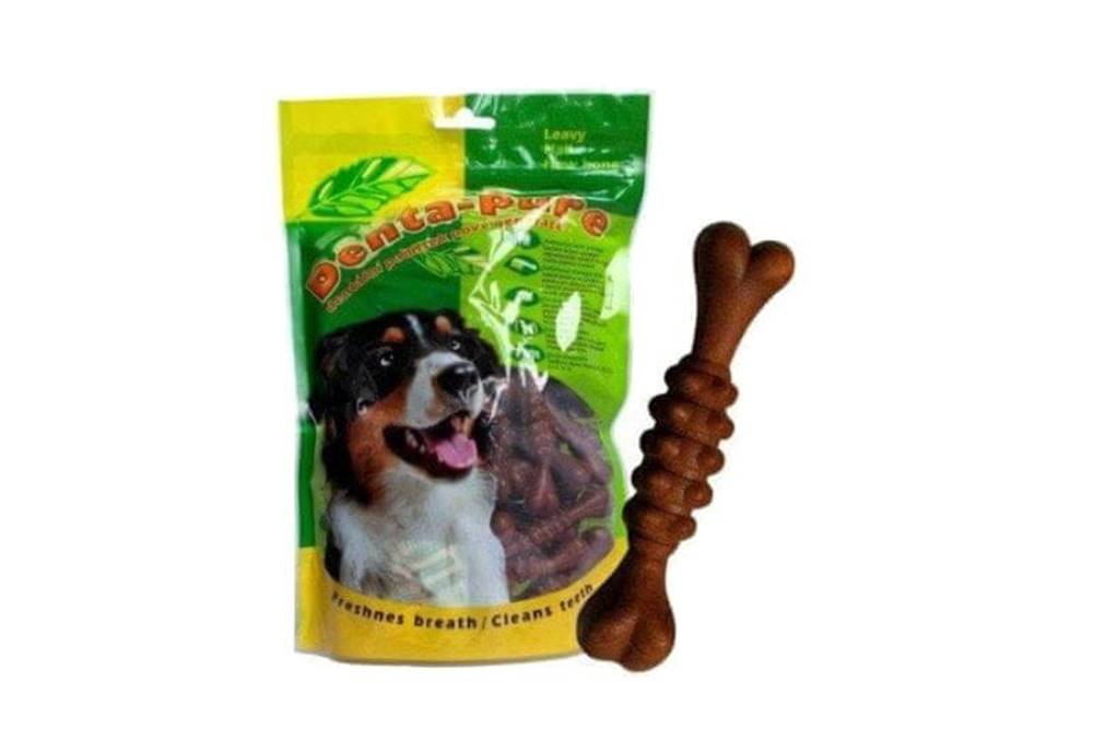  Psie krmivo NAIL Bone 7, 5cm BACON brown 50ks