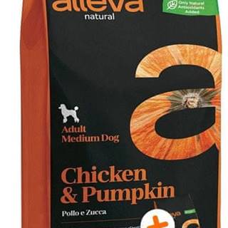 Alleva  Granule pre psa NATURAL dog chicken & pumpkin adult medium 12kg značky Alleva