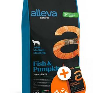 Alleva  Granule pre psa NATURAL dog fish & pumpkin adult medium maxi 12kg značky Alleva