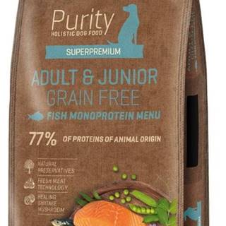Fitmin Purity Dog Grain Free Adult&Junior Fish Menu 12 kg