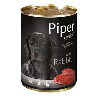 Piper Dog Konzerva Senior králik 400g