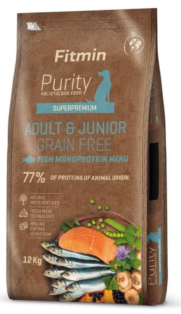 Fitmin  Purity Dog Grain Free Adult&Junior Fish Menu 12 kg značky Fitmin