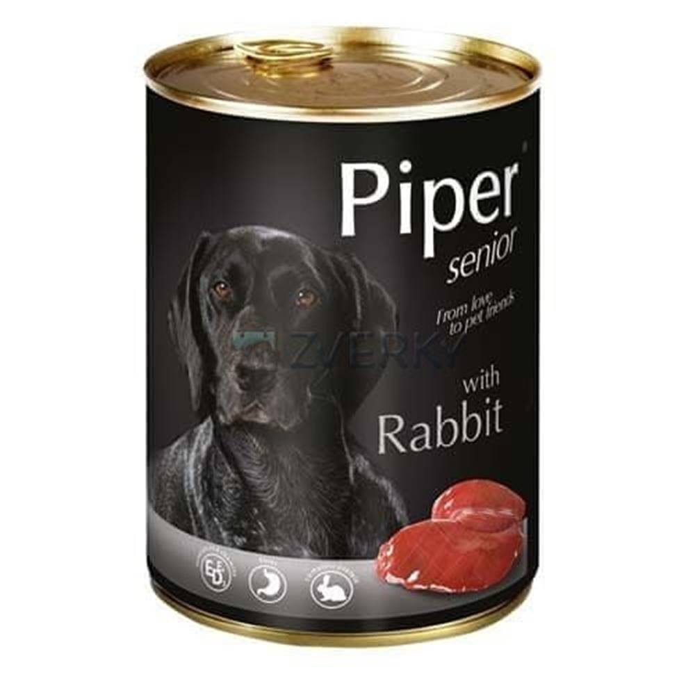 Piper  Dog Konzerva Senior králik 400g značky Piper