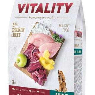 Akinu VITALITY dog adult medium chicken & beef 3 kg