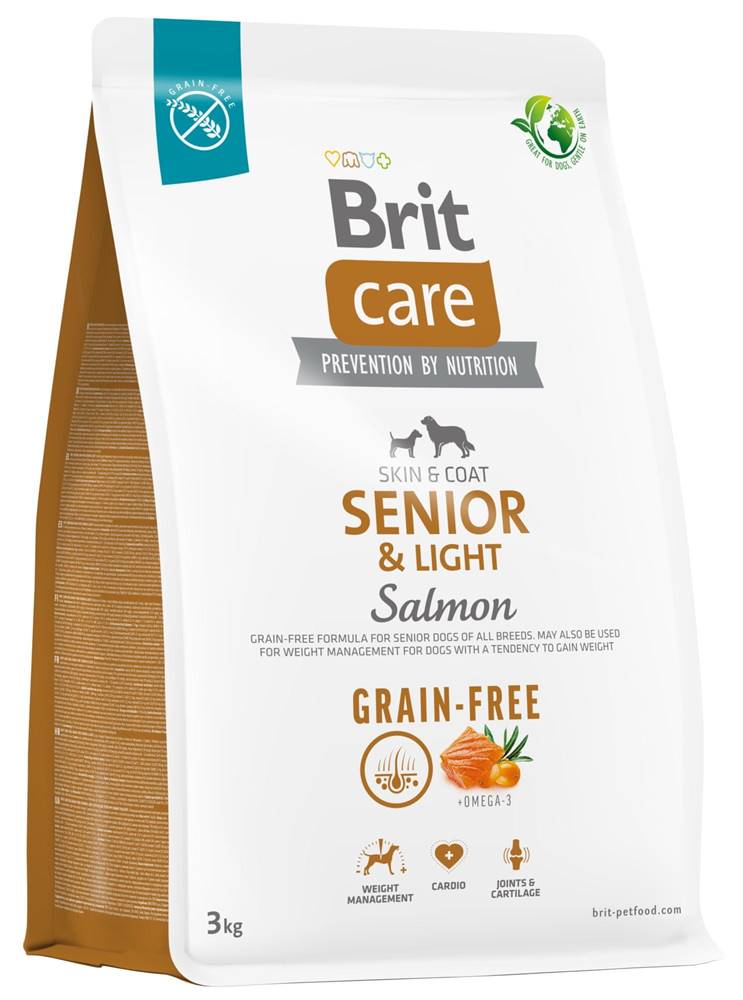 Brit  Care Dog Grain-free Senior & Light,  3 kg značky Brit