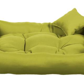 Palkar BOHO obdélníkový pelech pro psa,  světle zelený - 65 cm x 55 cm