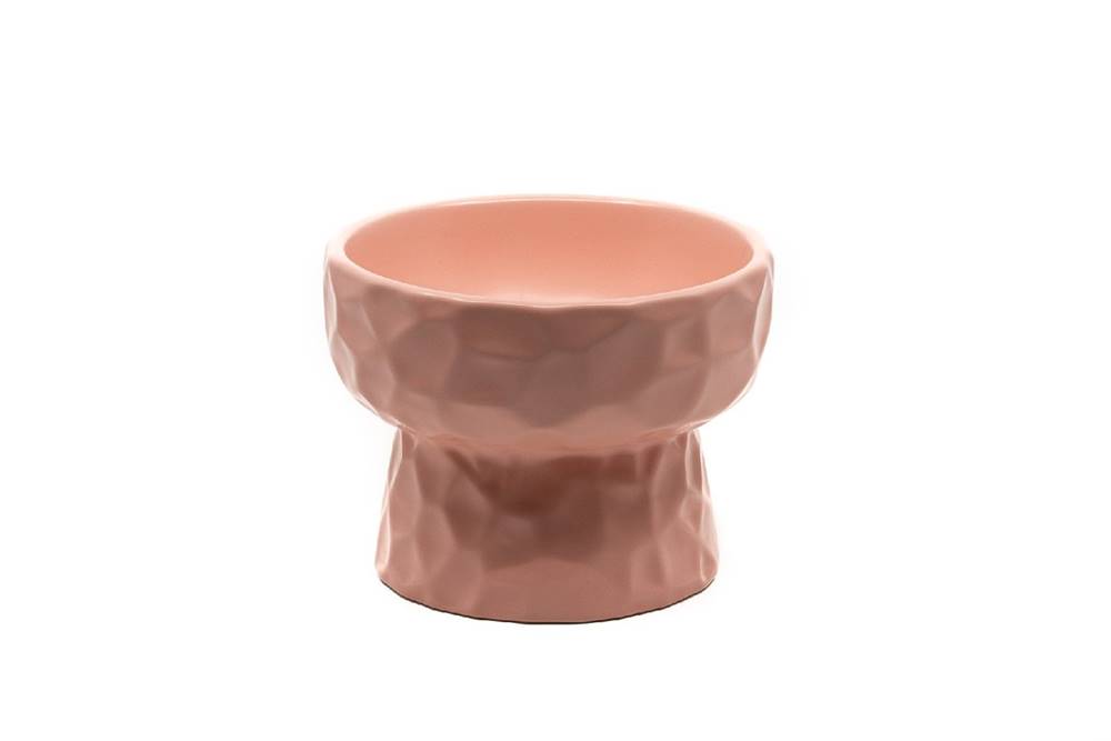 limaya  vyvýšená keramická miska pre psy a mačky ružová 15, 5 cm značky limaya