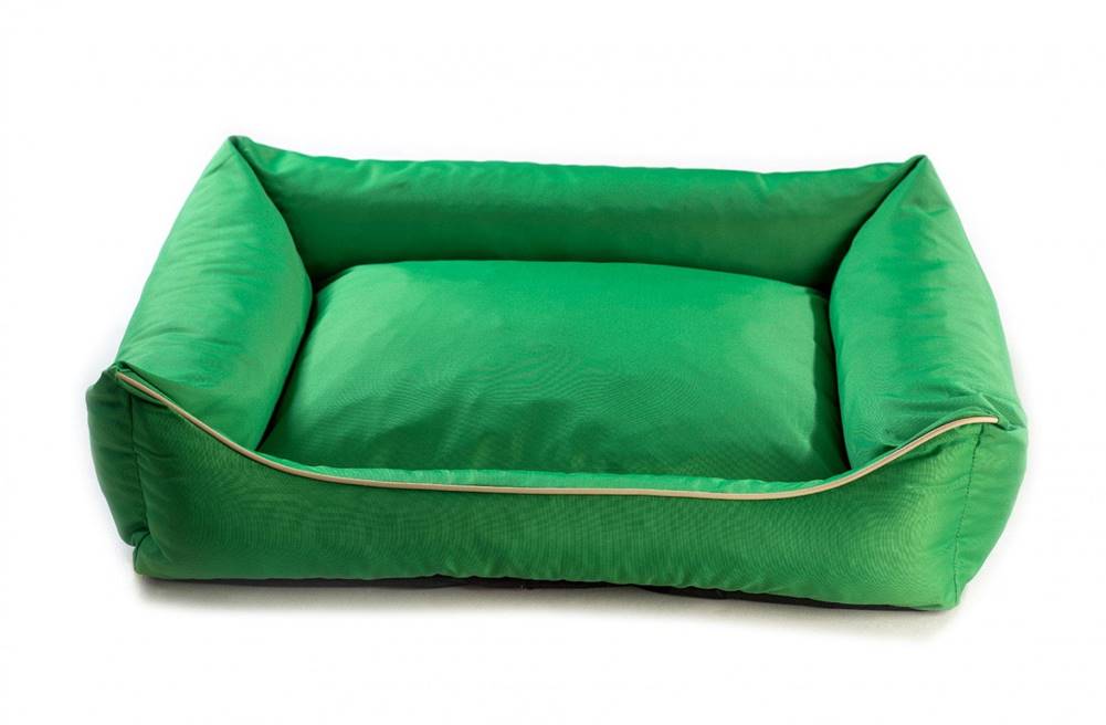 Argi  Pelech pre psa obdĺžnikový - snímateľný poťah z polyesteru - zelený - 80 x 65 cm značky Argi