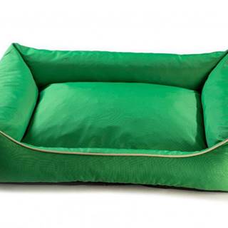 Argi Pelech pre psa obdĺžnikový - snímateľný poťah z polyesteru - zelený - 80 x 65 cm