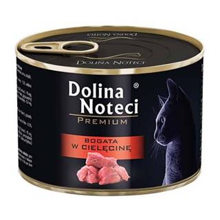 DOLINA NOTECI  PREMIUM 185g bohaté na teľacie mäso pre mačky značky DOLINA NOTECI