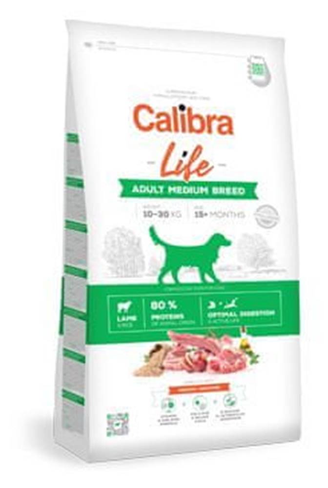 Calibra  Dog Life Adult Medium Breed Lamb 2, 5kg značky Calibra