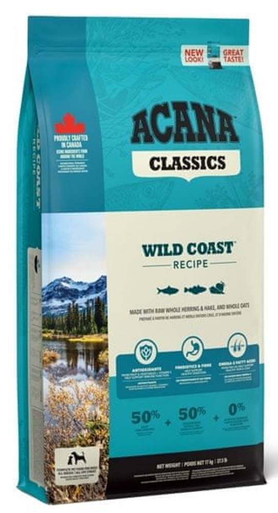 Acana  WILD COAST 17 kg CLASSICS značky Acana