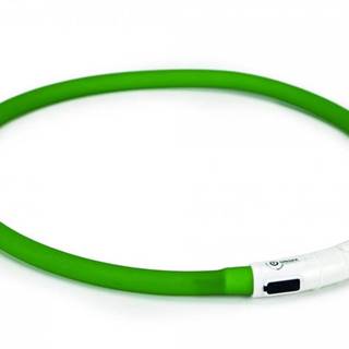 Beeztees  Obojok Dogini silikónový s USB pripojením zelený 70x1cm značky Beeztees