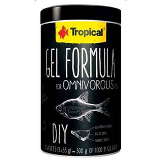 TROPICAL  Gel Formula for Omnivorous Fish 1000ml 3x35g krmivo vo forme želé pre všežravé ryby značky TROPICAL