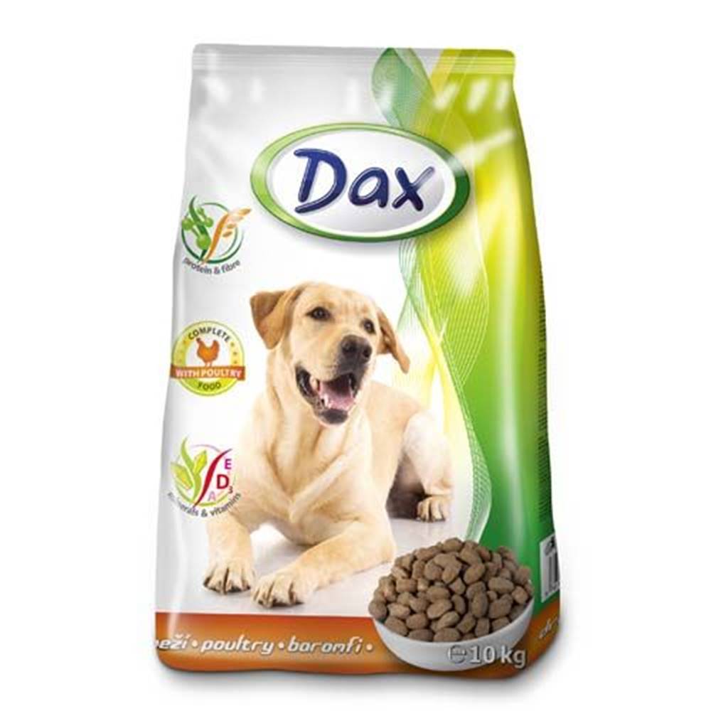 DAX  Dog Dry 10kg Polutry granulované krmivo pre psov s hydinou značky DAX