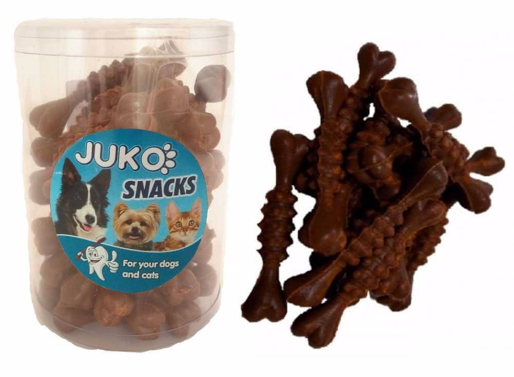 Juko  Dentálne kocky Slanina Snacks (30 ks) značky Juko