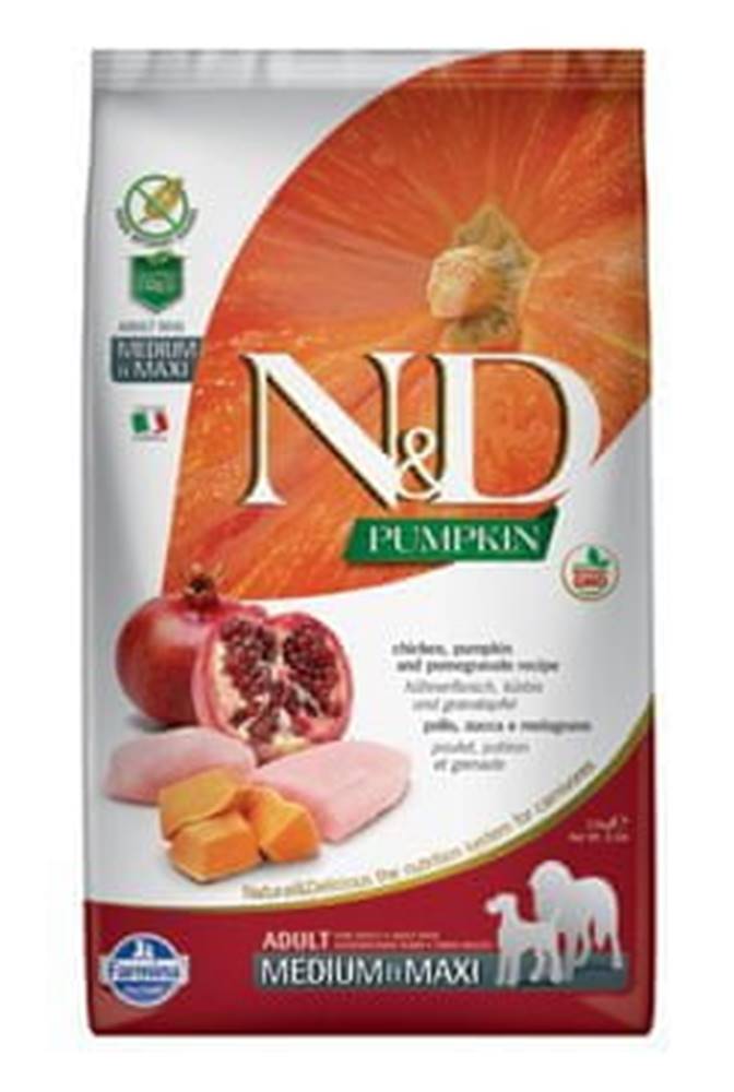N&D  N & D Pumpkin DOG Adult M / L Chicken & Pomegranate 2, 5kg značky N&D