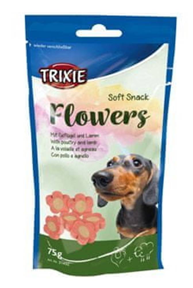 Trixie  Flowers Jahňacie / kuracie kytičky pre psov 75g TR značky Trixie