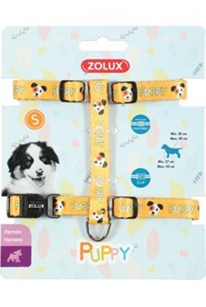 Zolux  Postroj pes šteňa MASCOTTE nastaviteľný žltý 13mm Zol značky Zolux