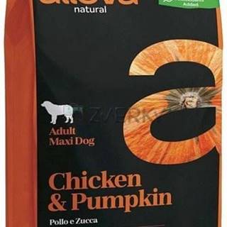 Alleva  Granule pre psa NATURAL dog chicken & pumpkin adult maxi 2kg značky Alleva