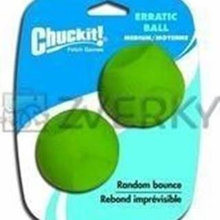 Chuckit!  Erratic ball M - lopta s nepravidelným odskokom 6, 5 cm,  2ks značky Chuckit!